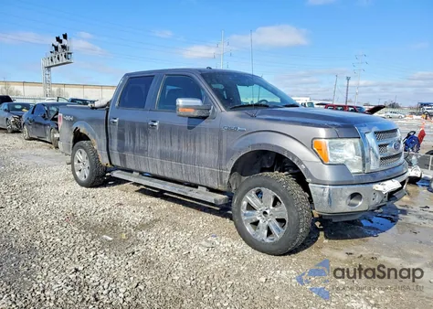 2011 Ford F150 Supercrew из США, поврежденный, VIN 1FTFW1EF3BFA41976